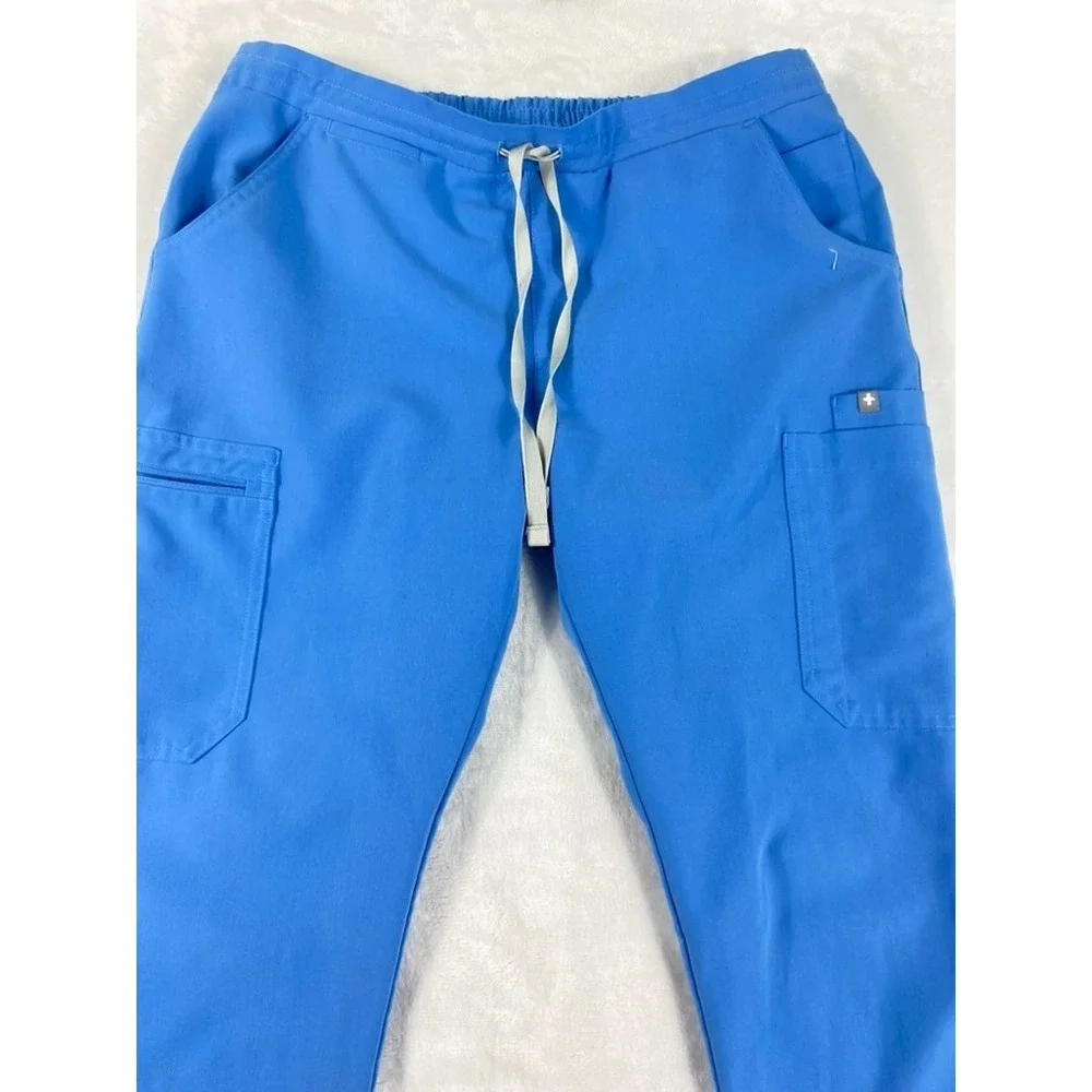FIGS Scrub Pants Men's Sz M Blue Technical Collection PO# 1670